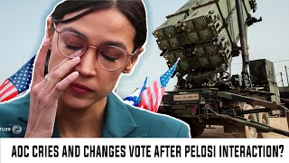 AOC Cries & Changes Vote After Heated Interaction w/Pelosi