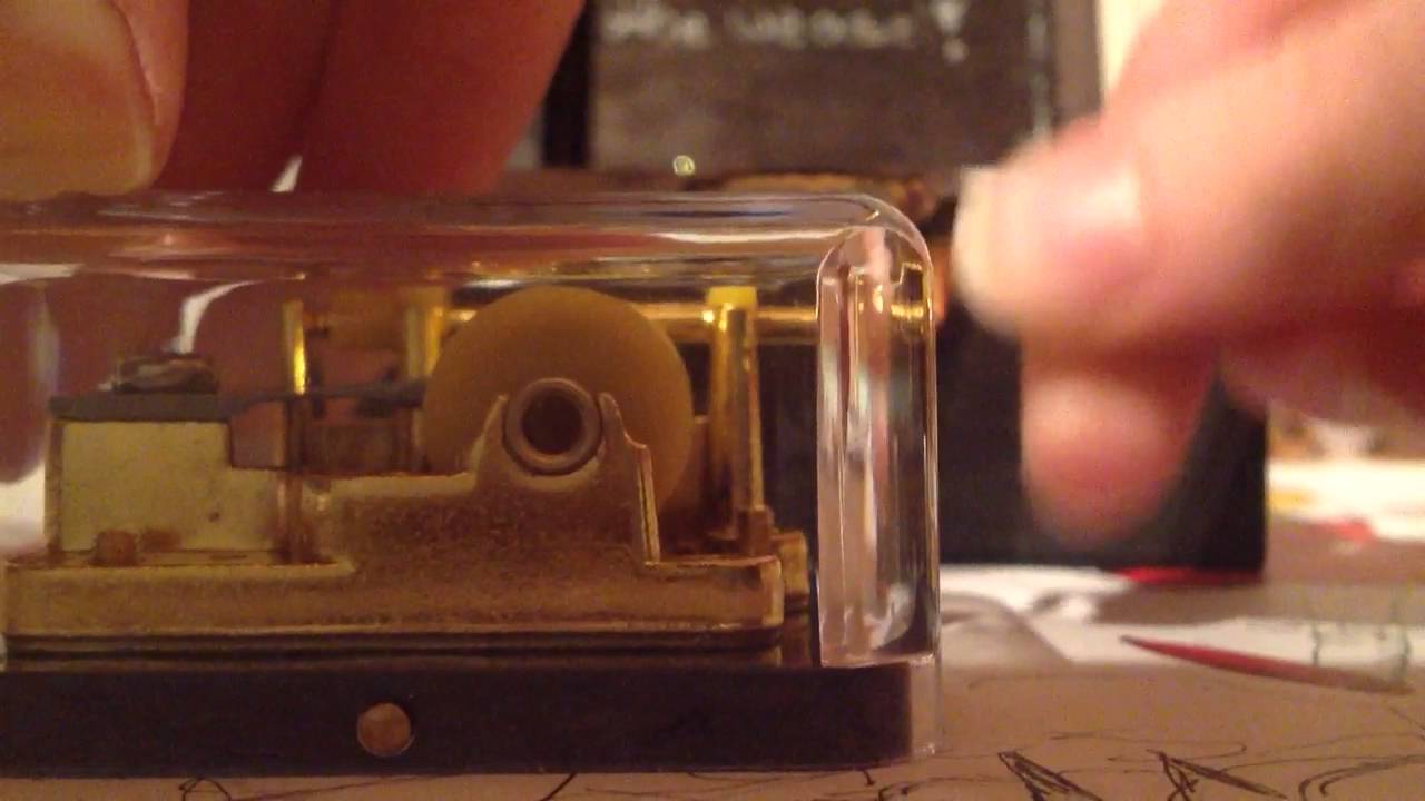 Pop Goes The Weasel Real Music Box Youtube