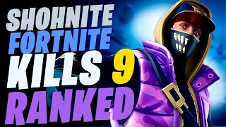 Fortnite Solo Slayer 9 Kills in Ranked Mode