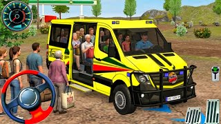 New City VAN Driving Game 3D: Real Local Mini Coach Driving Simulator Passenger! Android Gameplay screenshot 5