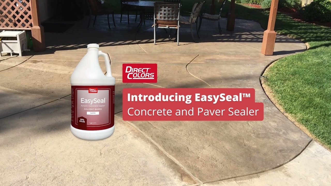 Simple Sealing Color Direct Colors Easy Seal: Ultimate Guide to Easy Concrete Protection ...
