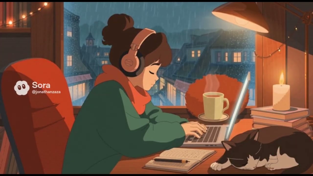 Lo-fi Soft study music to improve focus | Work, Study & ADHD Healing