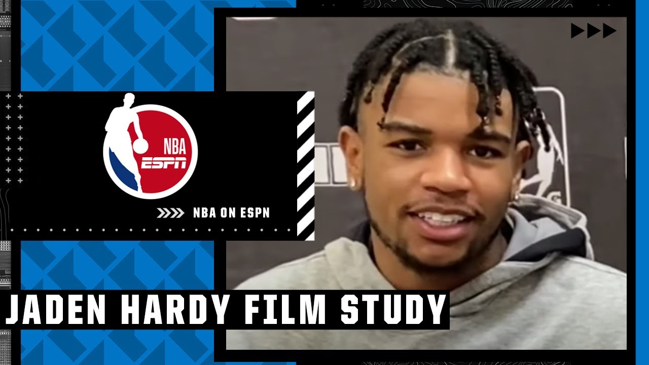2022 NBA Draft prospect Jaden Hardy’s film session with Mike Schmitz | NBA Draft Scouting