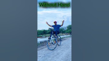 2 Hand , 1 Hand , Without Hand..💯 Cycle Balance🔥😈 #shorts #cycle #cyclestunt #balance #viralvideo