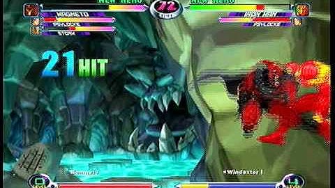 MvC2: Magneto 62 hit Rom Infinite