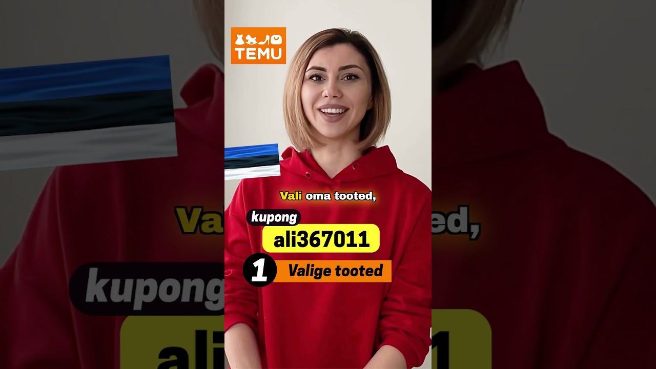 Temu kupong - Allahindluskood 2025 🎉 30% maha oma esimesest ostust 