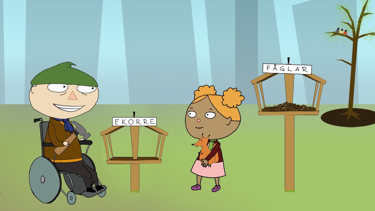 Grannar - Mata fåglar