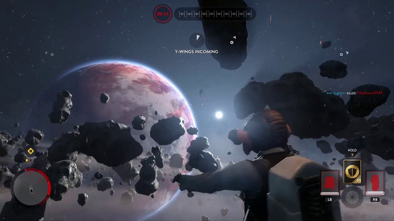 SWBF2015 Glitch - Infantry in Space