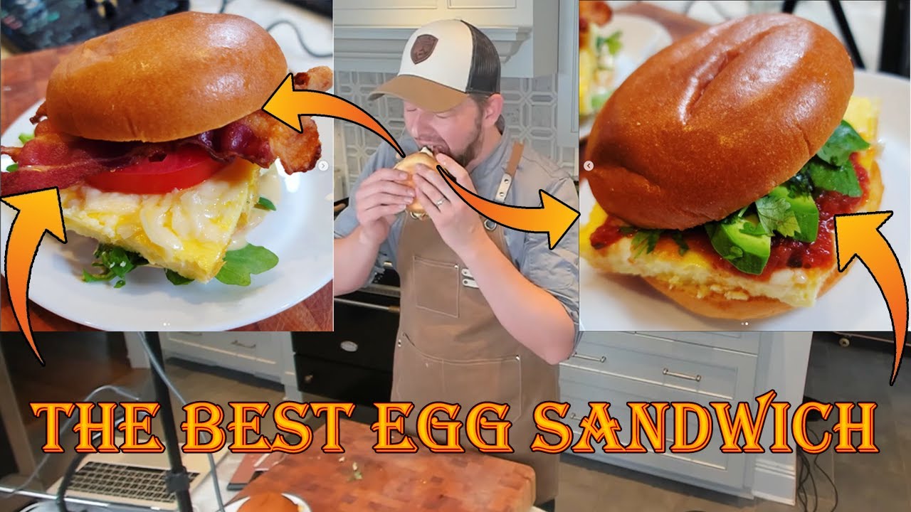 The Ultimate Breakfast Egg Sandwich YouTube