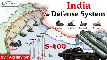 S400 क्या है ? | India Air Defense System | Operation Sindoor | POK | Crazy GkTrick | By Akshay Sir