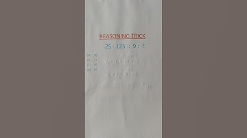 Reasoning Analogy tricks #shorts #shortvideo #ytshorts #viralvideo #trending