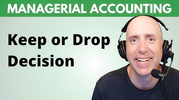 MA53 – Keep or Drop a Segment? Relevant Cost Analysis (Step-By-Step)