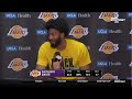 Anthony Davis Postgame Interview | Los Angeles Lakers beat New Orleans Pelicans 120-102