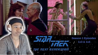 Star Trek: The Next Generation Season 1 Episodes 1x3-4 | "The Naked Now" & "Code of Honor"