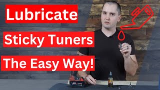 How To Lubricate Guitar Tuners, (AKA Tuning Pegs, Tuning Keys, Machine Heads)