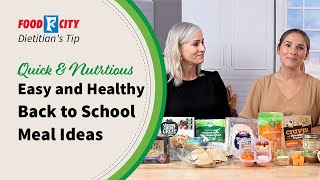 Fuel Your Kids Right: Back to School Nutrition Made Easy! | Food City® Dietitians Tips