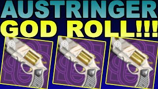 How To Get Austringer & Austringer God Roll Guide Destiny 2 Season Of The Worthy2020