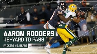 aaron rodgers to randall cobb on 4th and 8 to win the north wk 17 2013 bears vs packers nfl
