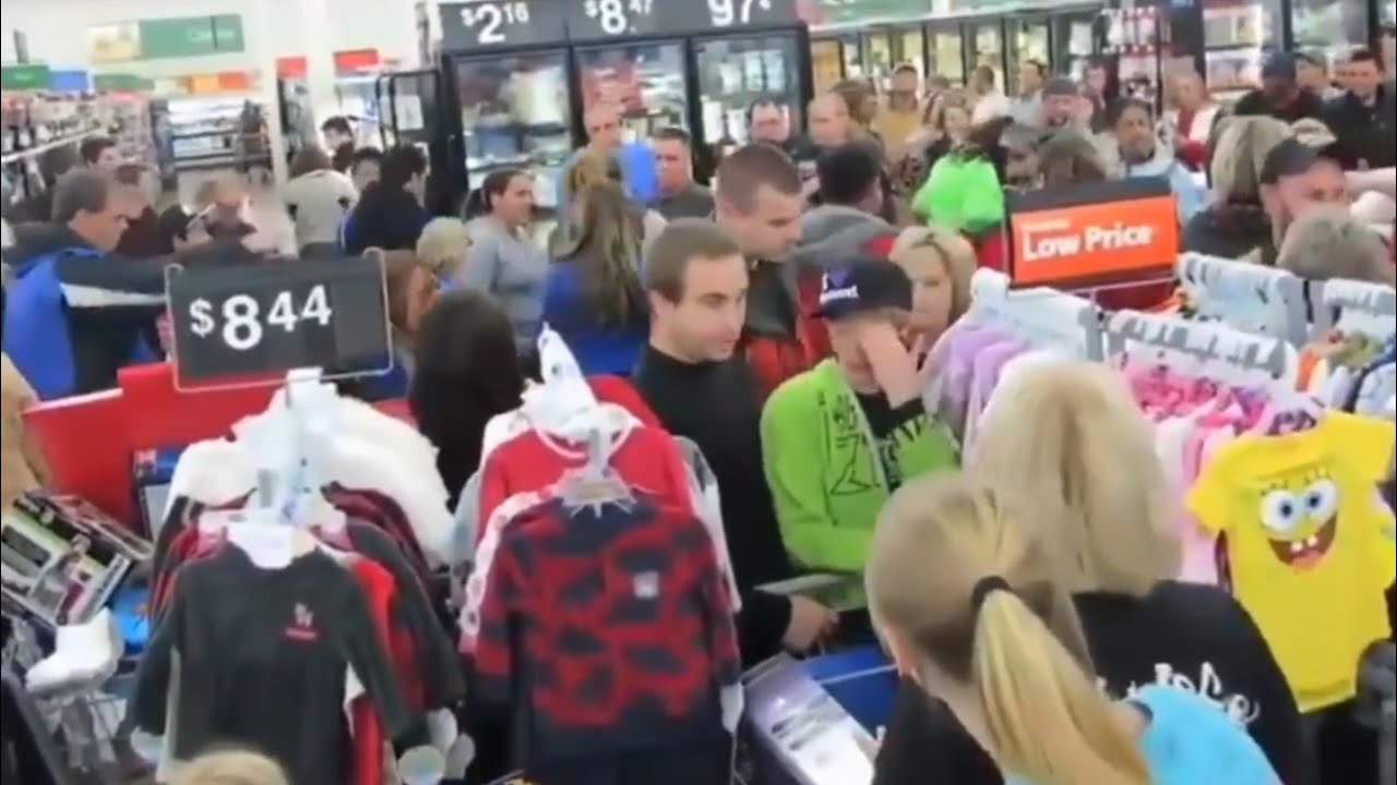 Black Friday Animals Rampage Through Shopping Mall