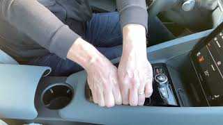 Polestar 2 • Removing the pianoblack panel