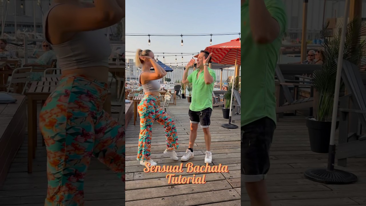 15sec Tutorial to learn Sensual Bachata Moves 🤩🔥💃🕺 
