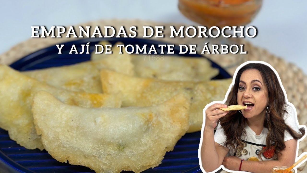 Empanadas de Morocho y Ají de Tomate de árbol umm!!