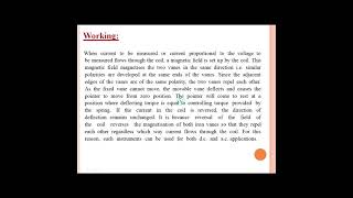 Moving Iron  Instruments( Repulsion type)