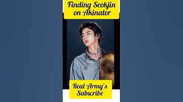 Thumbnail of Finding #seokjin #astronaut on #akinator 💜#moonjin