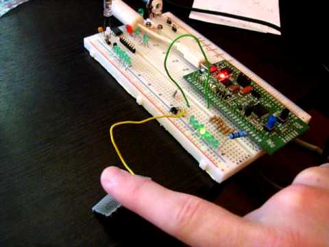 Capacitive sensor & stm32 discovery