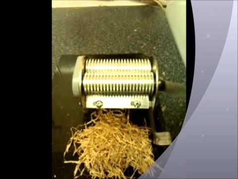 Tobacco Leaf Shredder
