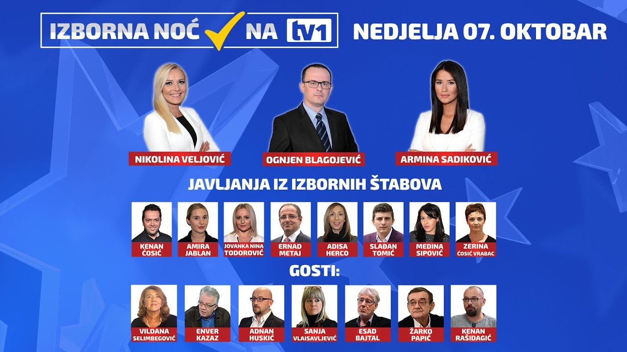 IZBORNA NOĆ NA TV1