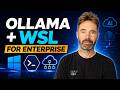 How To Run Local LLMs for hybrid AI strategy, using ollama, llama3.2 on Windows and WSL.  #ollama