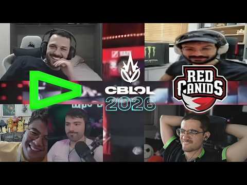 😱 RED AMASSA a LOUD na estreia! Streamers ficam EM CHOQUE com o 2x0 no CBLOL