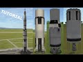 KSP Tutorial: How To Build And Fly A FULLY Reusable Saturn V! [stock 1.11]