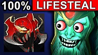 MASK OF MADNESS WRAITH KING DOTA 2 PATCH 7.06 NEW META FUNNY GAMEPLAY
