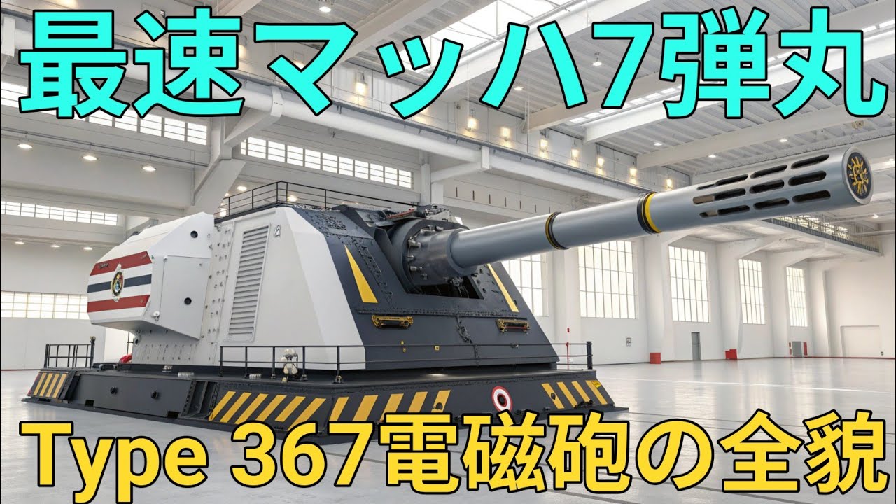 The Full Story of the 2027 Type 367 Electromagnetic Railgun: The