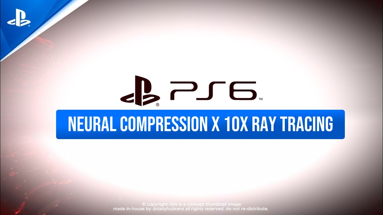 PS6 VS RTX 5090: 10X Ray-Tracing, Path-Tracing & Neural Texture
