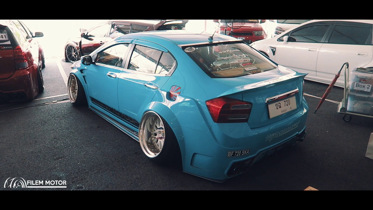 Honda City Stance Custom Wide Body Kit YouTube