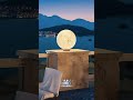 Moon Globe Outdoor Pillar Light | SKU HA108523 Faux Marble LED