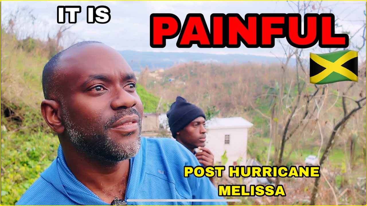 «ЭТО БОЛЬНО!» Ямаец впервые посетил свой дом после урагана «Мелисса».