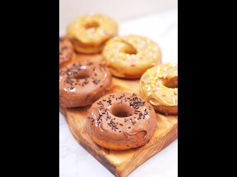 Donuts de plátano y chocolate ¡Receta fácil y deliciosa!