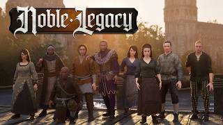 Building a Massive Village in Noble Legacy's New Update | Medieval Settlement Builder