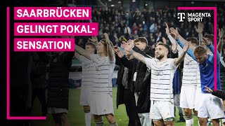 Sensation! 1. FC Saarbrücken kegelt den FC Bayern aus dem DFB Pokal | MAGENTA SPORT