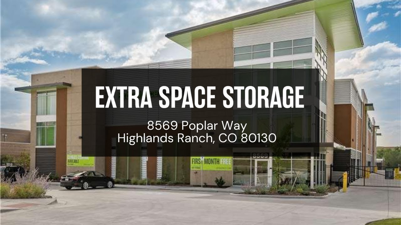 Storage Units in Highlands Ranch, CO on Poplar Way | Extra Space Storage