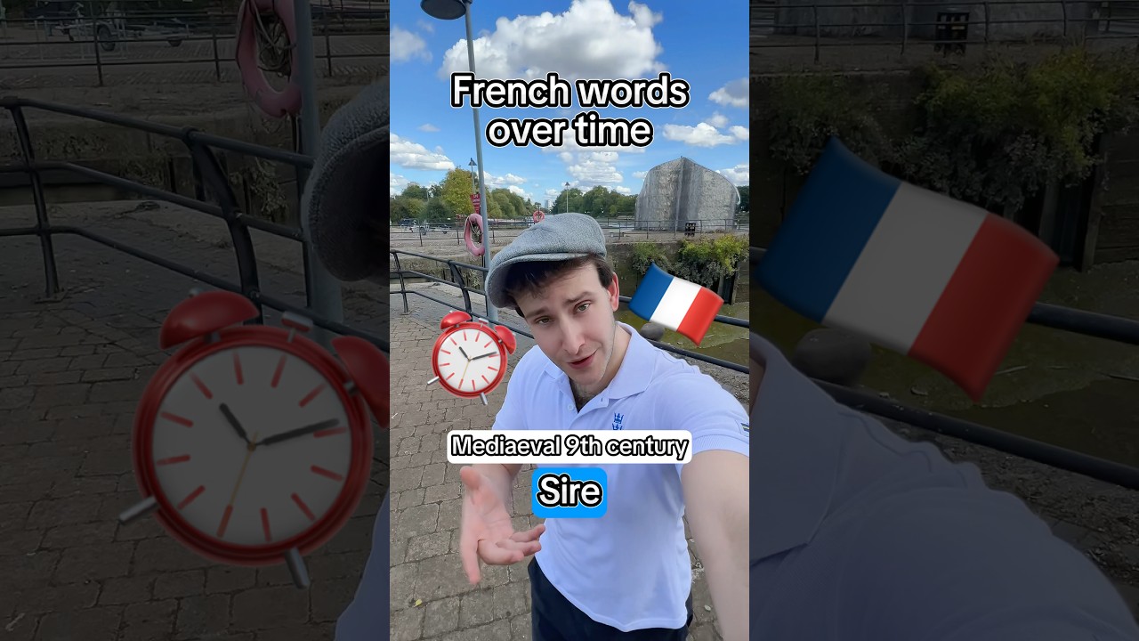 1000 years of French pronunciation… of the word“Monsieur” ⏰🇫🇷