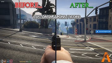 How To Add Custom Weapons/Icons Into Your FiveM Server E:6 (Exotik City Development)