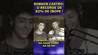 O RECORDE IMBATÍVEL! 82% de Audiência na 98 FM com Robson Castro | TV OPÇÃO