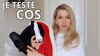 Je teste COS (680€) try on haul pour le printemps