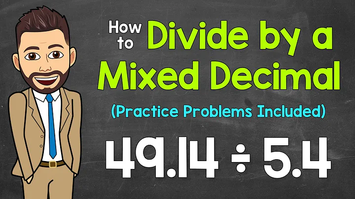 Dividing by a Mixed Decimal | Dividing Decimals | Math with Mr. J