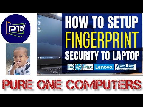 Howto Use Finger Print Sensor in #laptops 